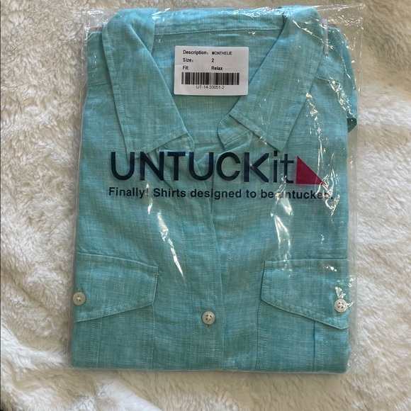 UNTUCKit  Linen Button-Up Shirt - Picture 10 of 11